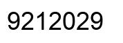 Número 9212029 imagen negro