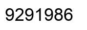 Número 9291986 imagen negro