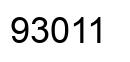 Número 93011 imagen negro