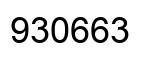 Número 930663 imagen negro
