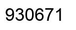 Número 930671 imagen negro