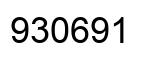 Number 930691 black image