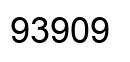 Número 93909 imagen negro