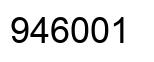 Number 946001 black image
