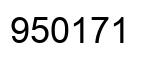 Número 950171 imagen negro