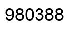 Number 980388 black image