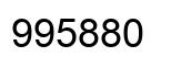 Número 995880 imagen negro