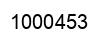 Número 1000453 imagen negro