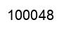 Número 100048 imagen negro