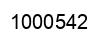 Número 1000542 imagen negro