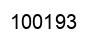 Number 100193 black image