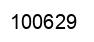 Number 100629 black image