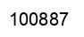 Número 100887 imagen negro
