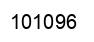 Number 101096 black image