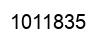 Number 1011835 black image