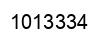Number 1013334 black image