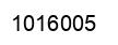 Number 1016005 black image