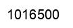 Number 1016500 black image