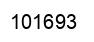 Number 101693 black image