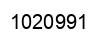 Number 1020991 black image