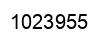 Número 1023955 imagen negro