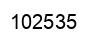 Número 102535 imagen negro