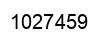 Número 1027459 imagen negro