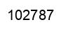 Número 102787 imagen negro