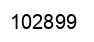 Número 102899 imagen negro