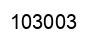 Número 103003 imagen negro