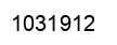 Number 1031912 black image