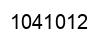 Number 1041012 black image