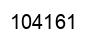Number 104161 black image