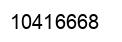 Number 10416668 black image