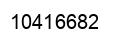 Número 10416682 imagen negro