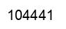 Número 104441 imagen negro