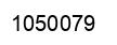Number 1050079 black image