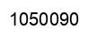 Number 1050090 black image