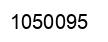 Number 1050095 black image