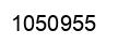 Number 1050955 black image