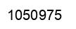 Number 1050975 black image