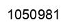 Number 1050981 black image