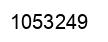 Número 1053249 imagen negro