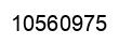 Número 10560975 imagen negro