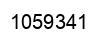 Number 1059341 black image