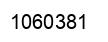 Number 1060381 black image