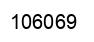 Number 106069 black image