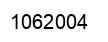 Number 1062004 black image