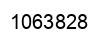 Número 1063828 imagen negro
