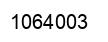Number 1064003 black image